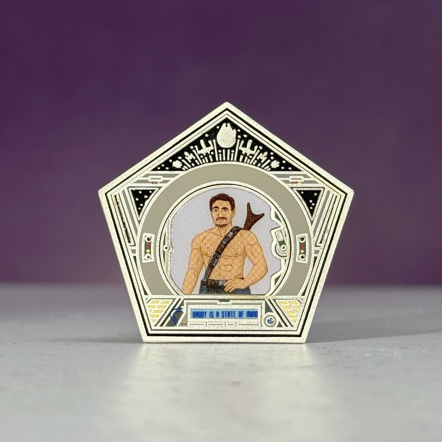 Galactic Card Pins