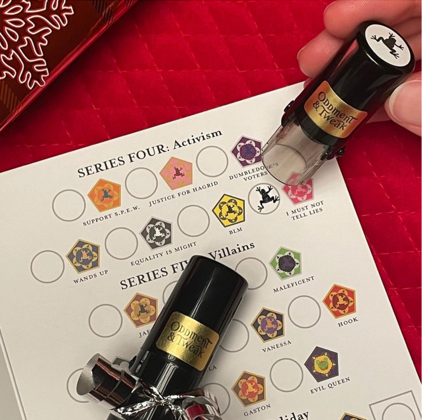 Mini Frog Stamp