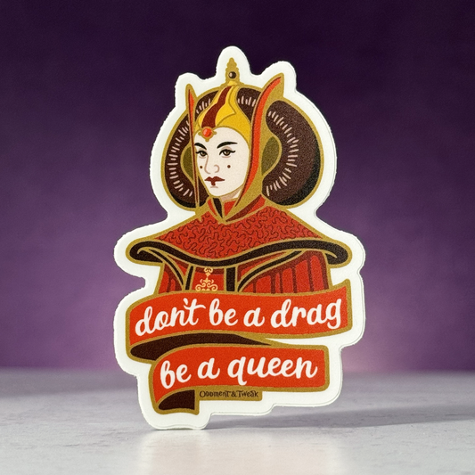 Be A Queen Sticker