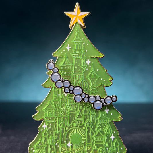 Blue Bubble Garland Magnet