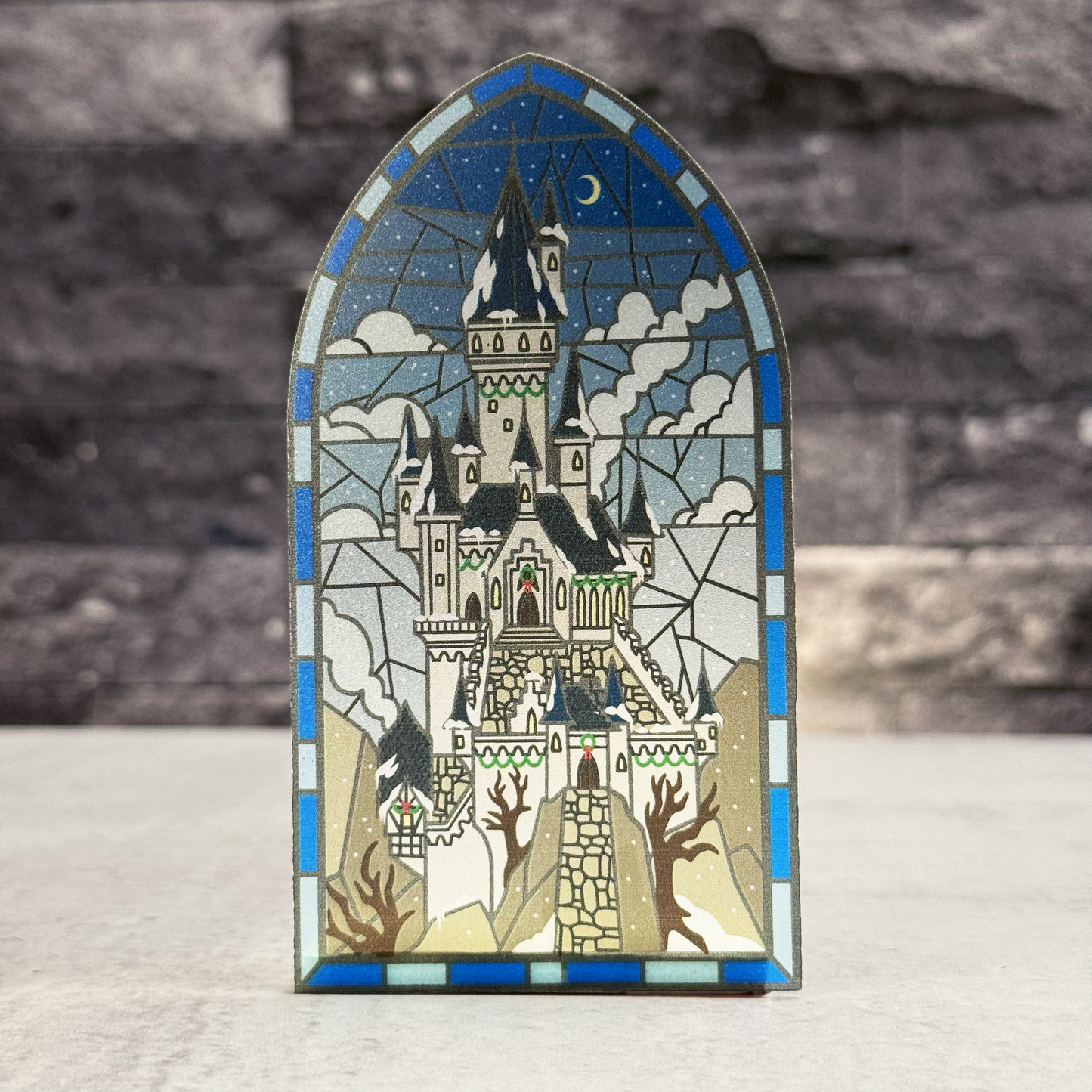 Acrylic Castle Bookmark