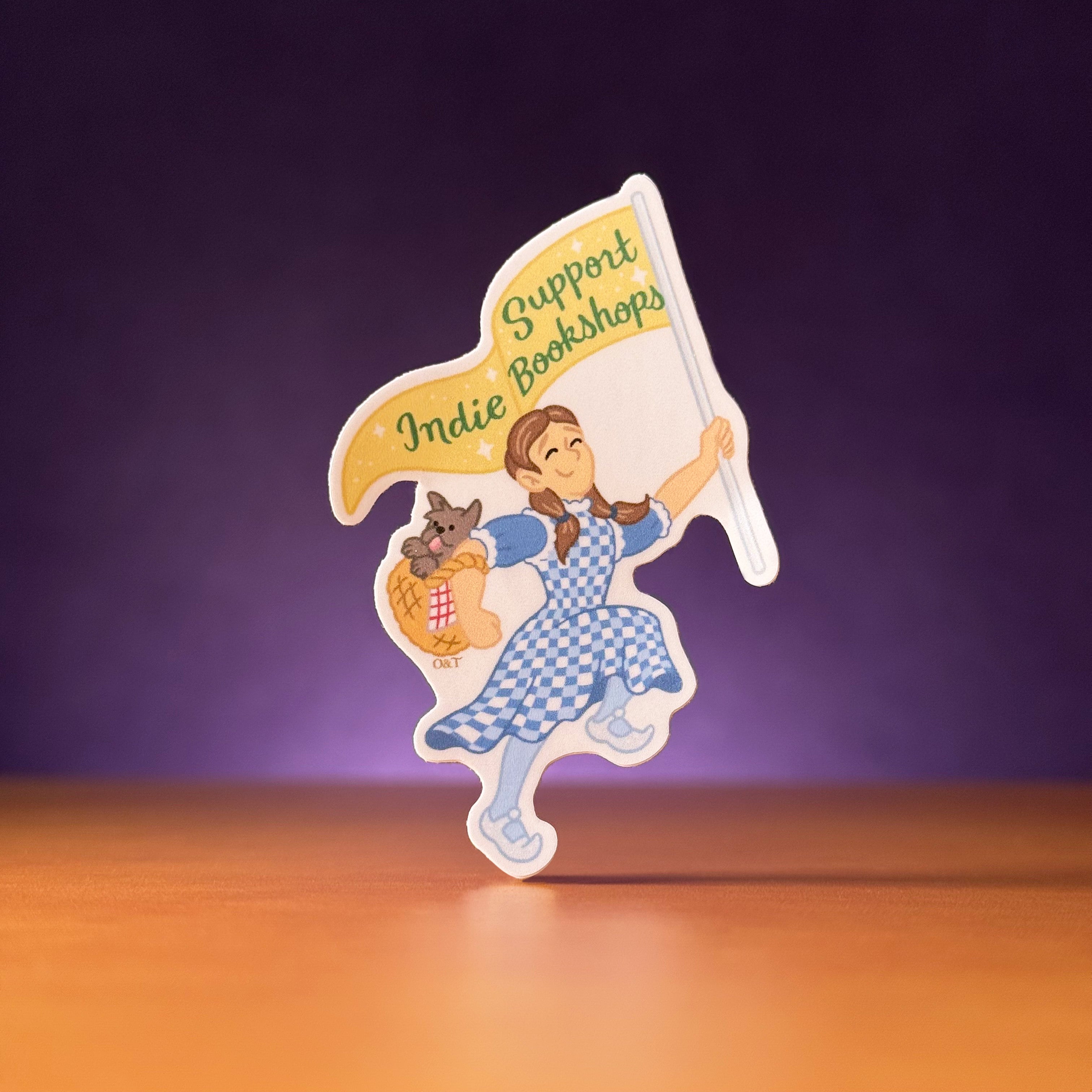 Dorothy Marching Sticker – Oddment & Tweak