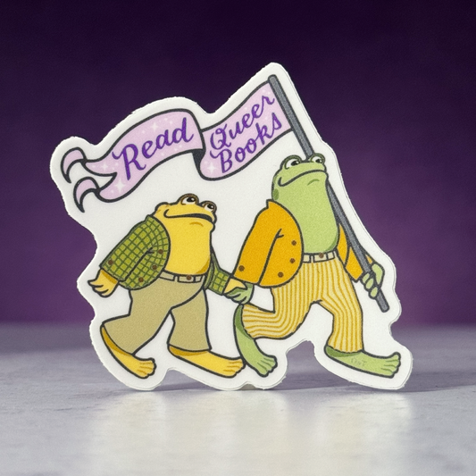 Frog & Toad Sticker