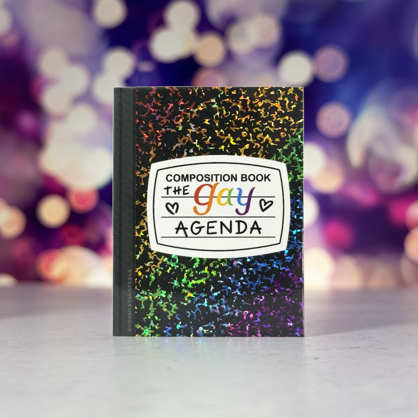 Gay Agenda Sticker