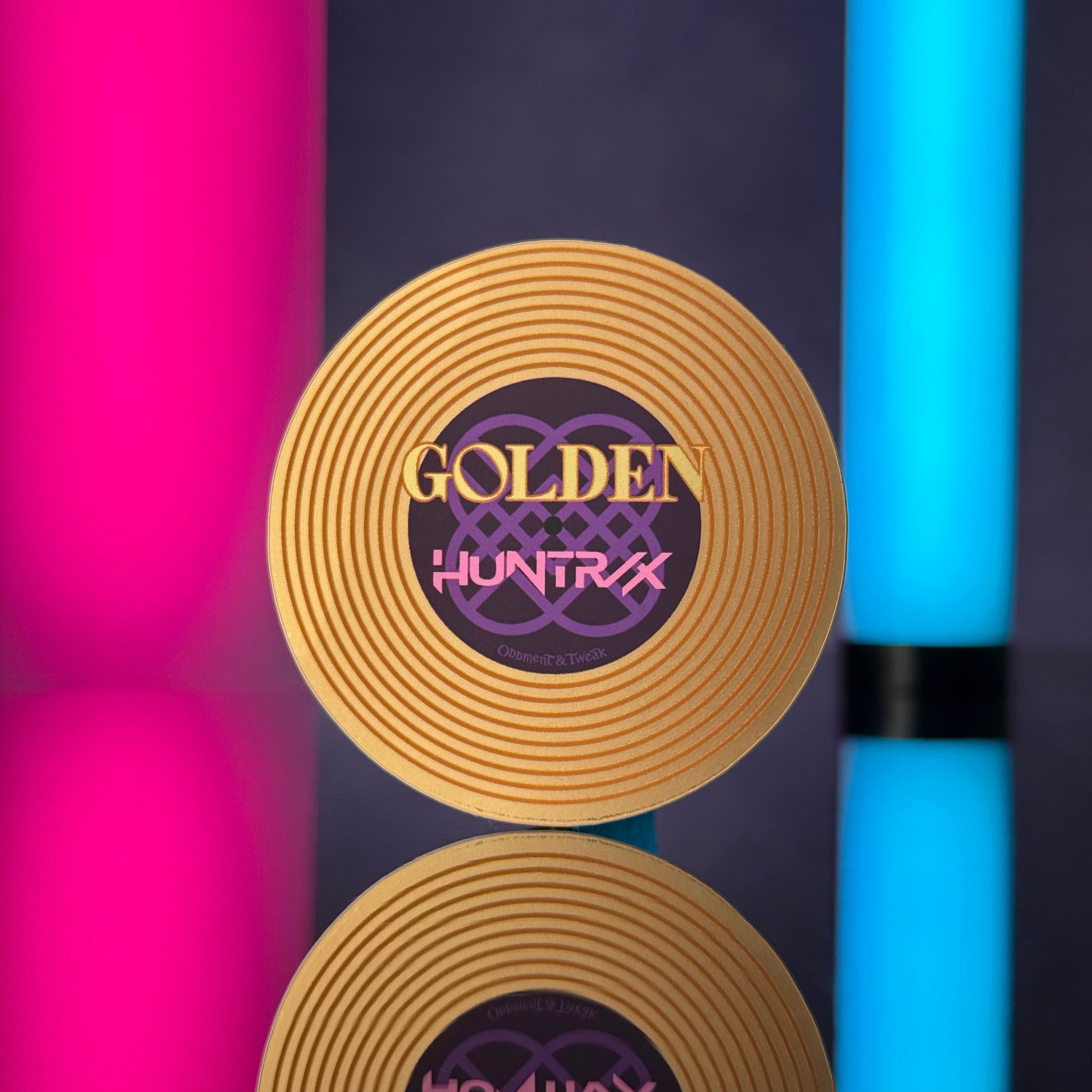 Golden Record Sticker – Oddment & Tweak