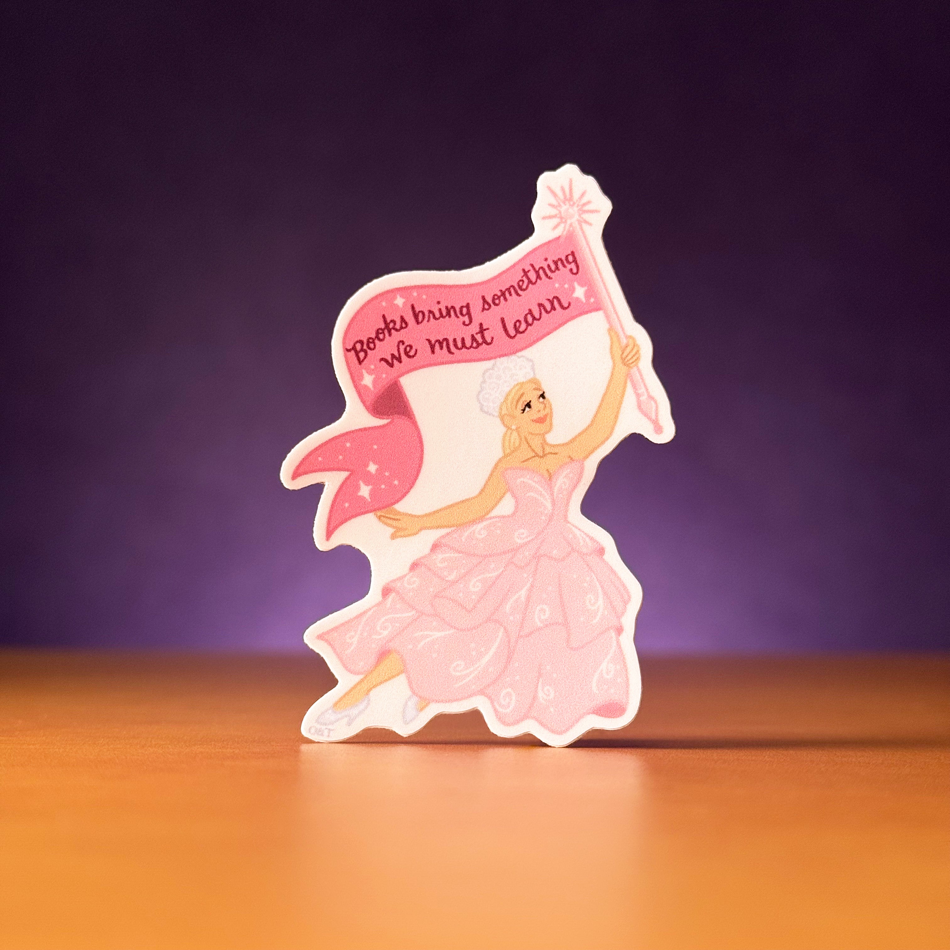Good Witch Marching Sticker – Oddment & Tweak