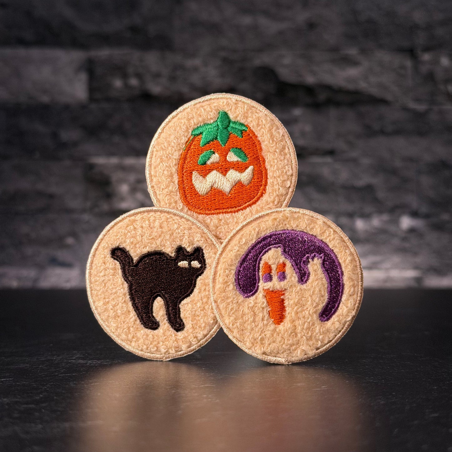 Spooky Cookies Chenille Patch Set