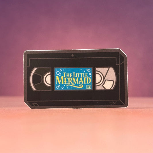 Mermaid VHS Sticker