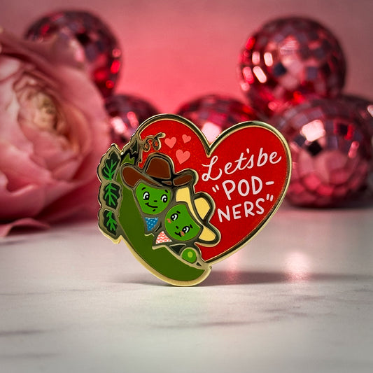 Let's Be Pod-ners Pin