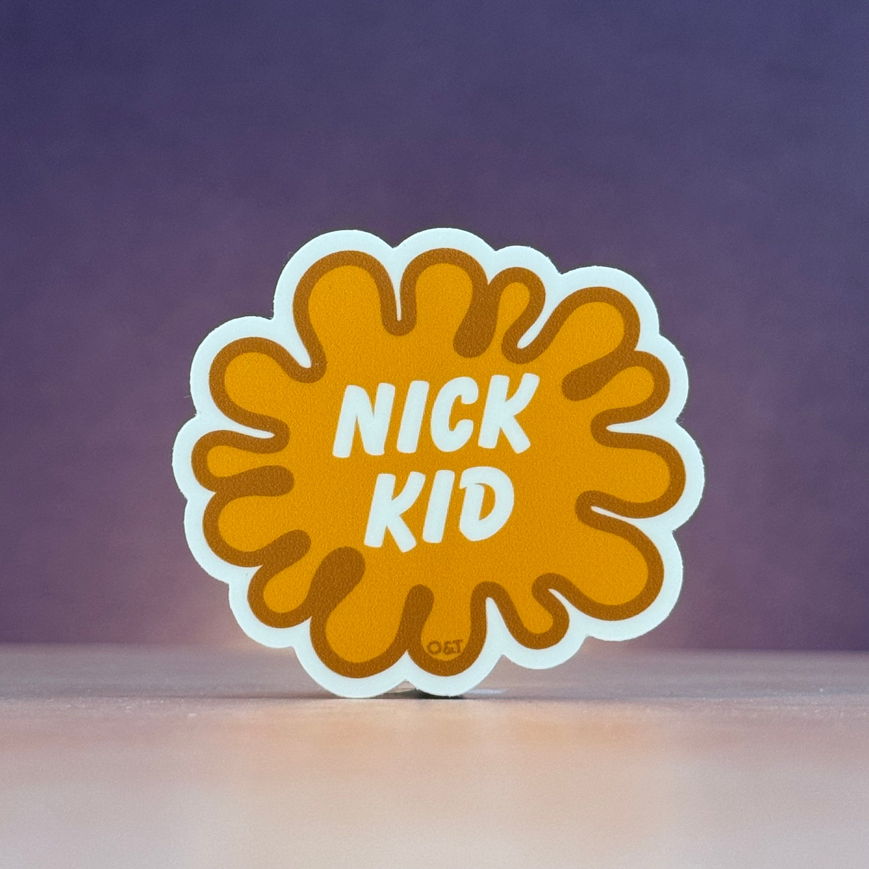 Nick Kid Sticker – Oddment & Tweak