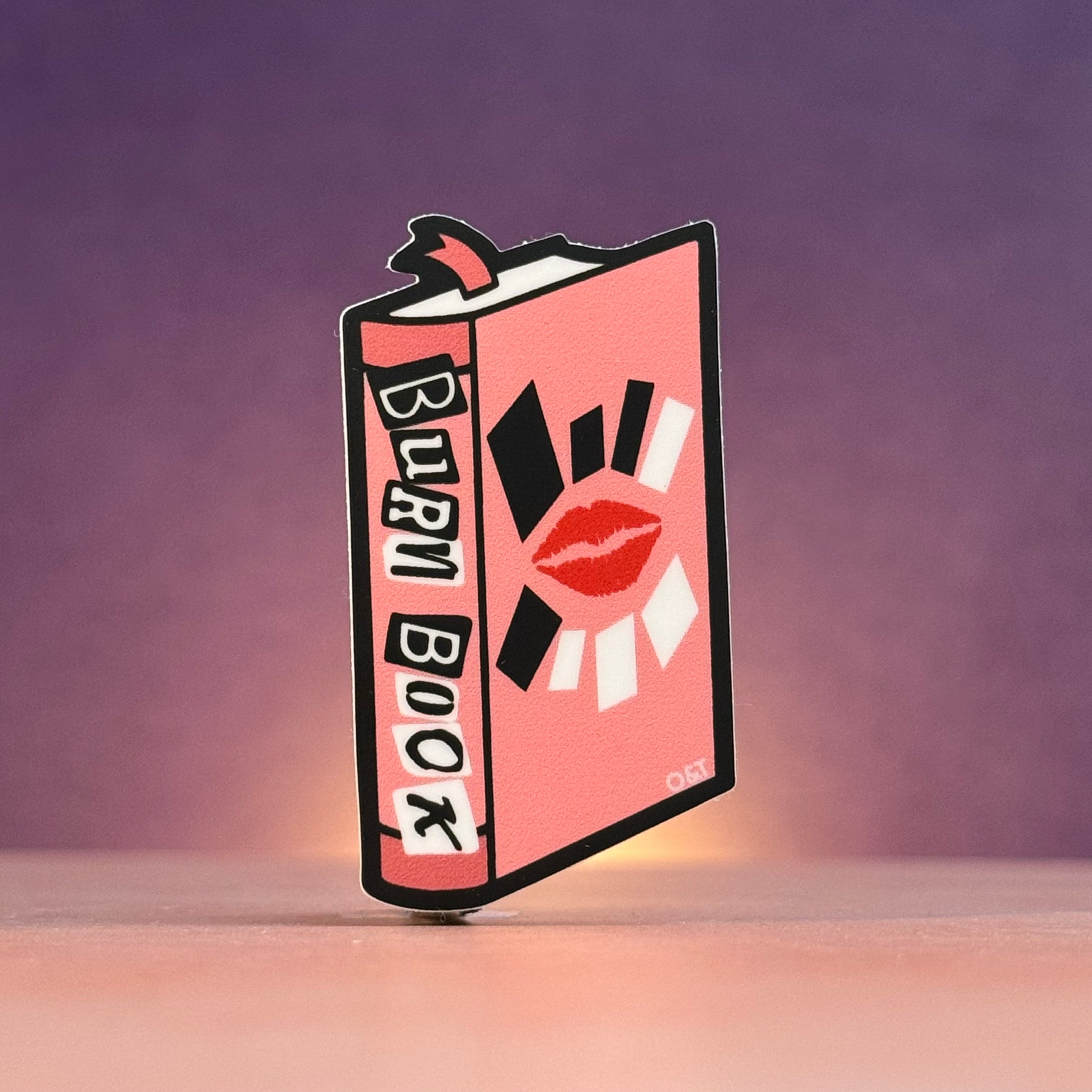 Burn Book Sticker – Oddment & Tweak
