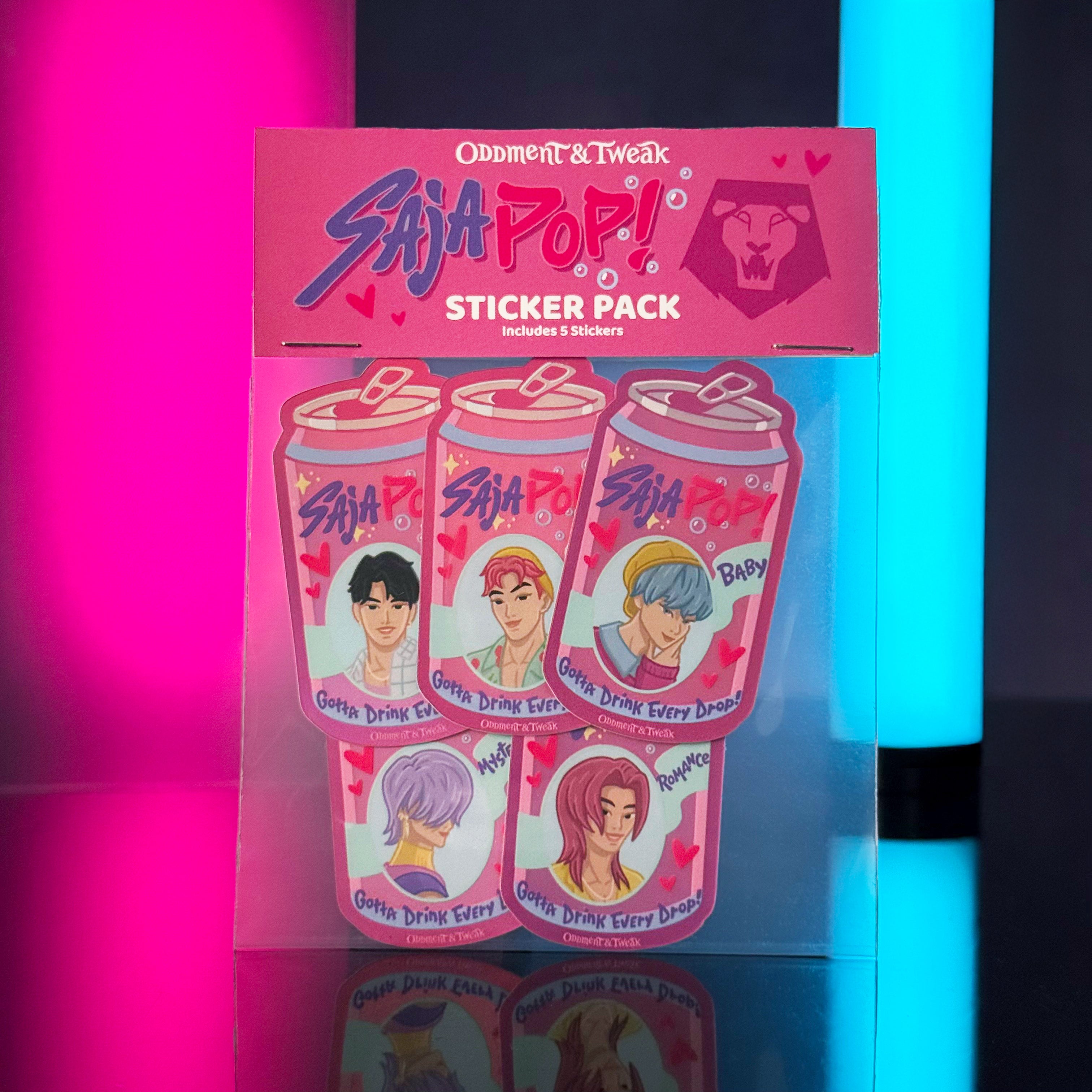 Soda Pop Sticker Pack – Oddment & Tweak