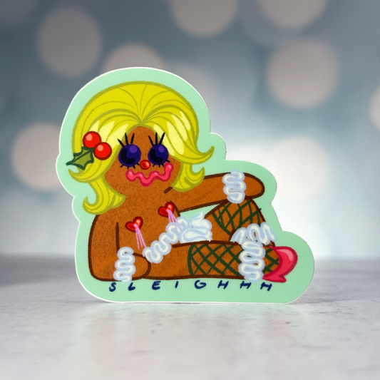 Sleighhhh Sticker