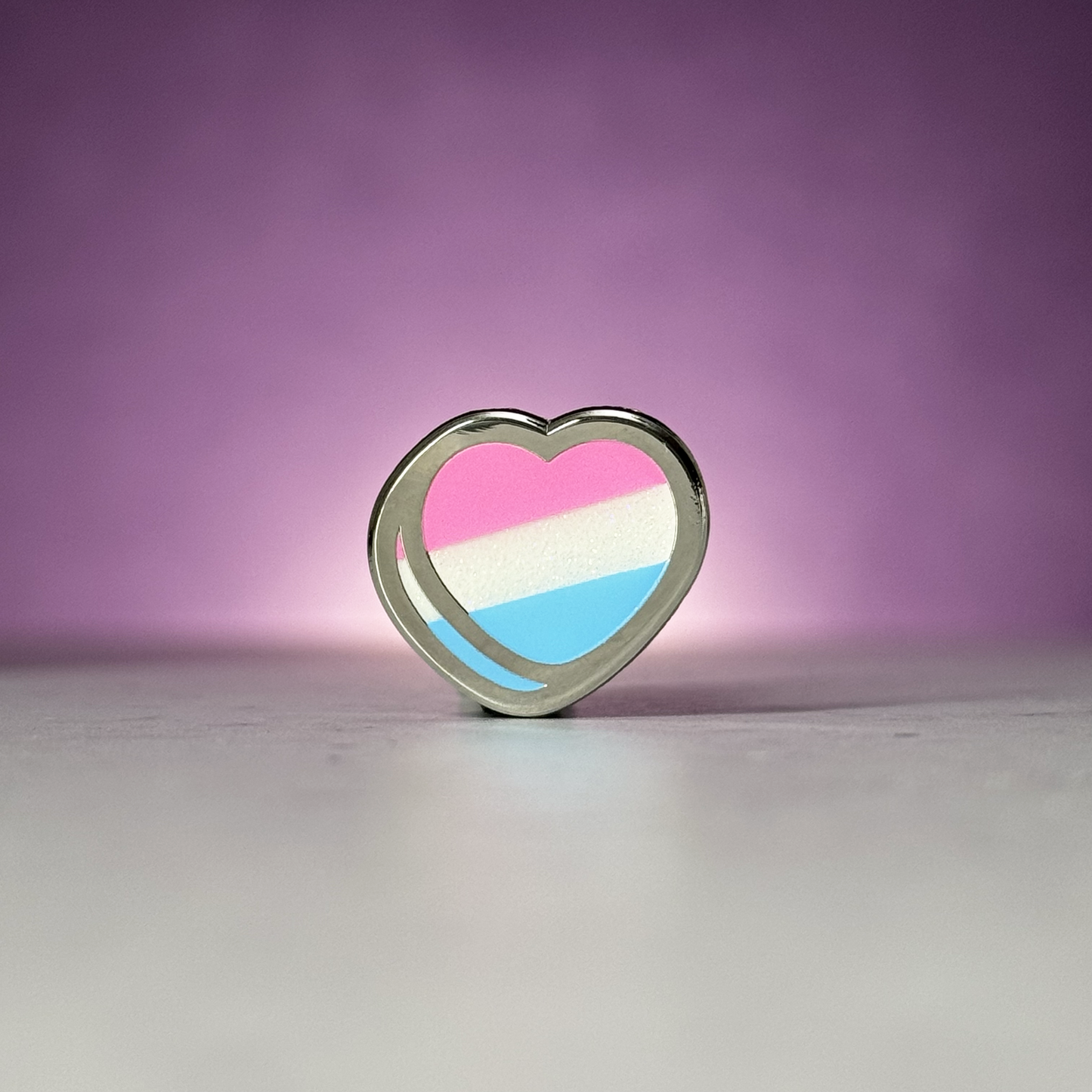 Trans Flag Heart