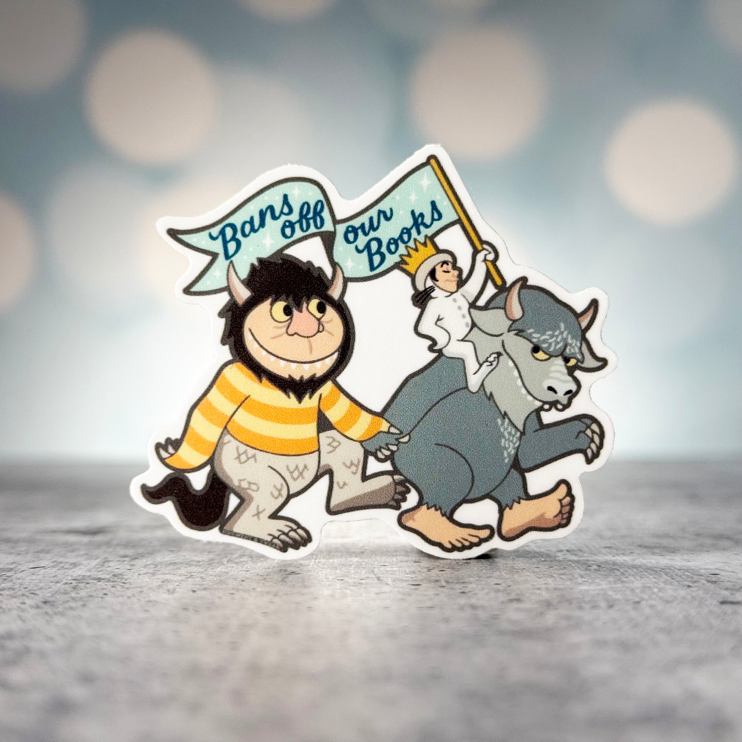 Wild Things Marching Sticker – Oddment & Tweak